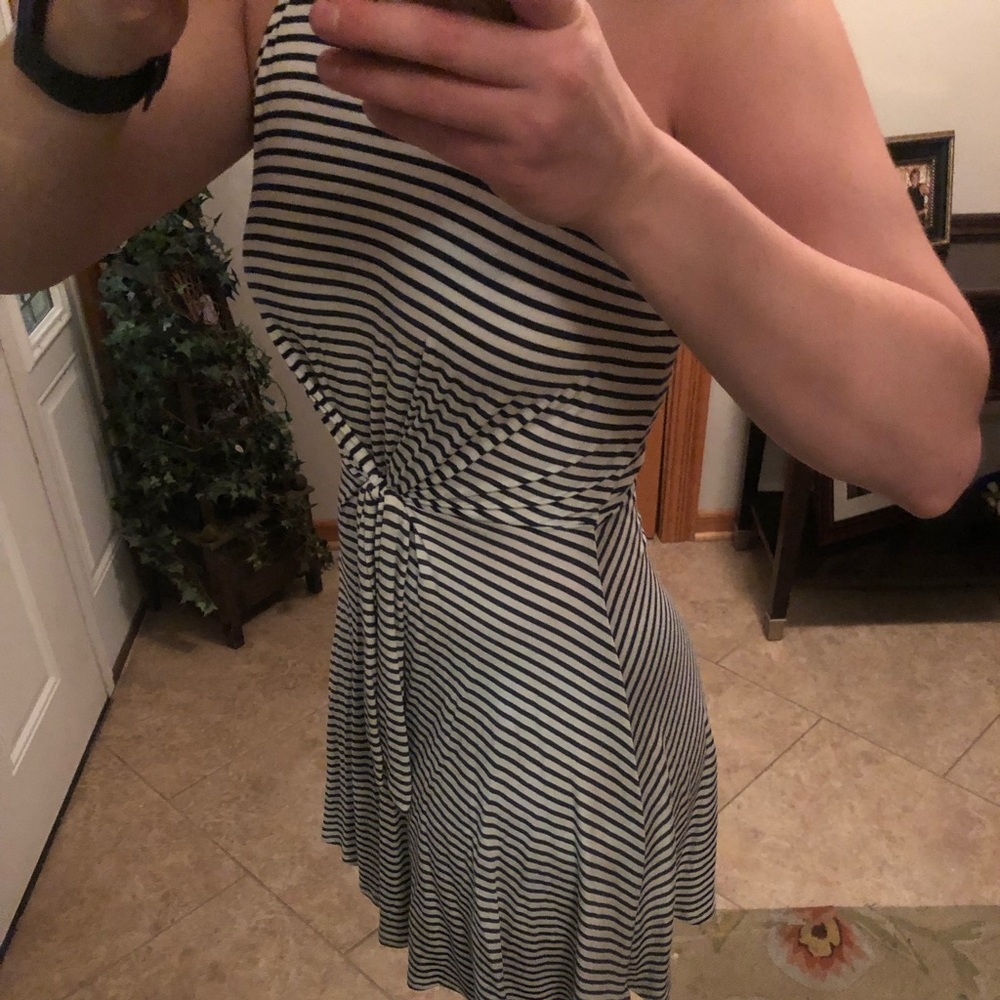 Black and white striped dress NEVER WORN! - Picture 2 of 5